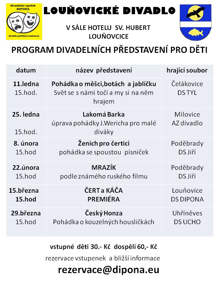 Program divadla